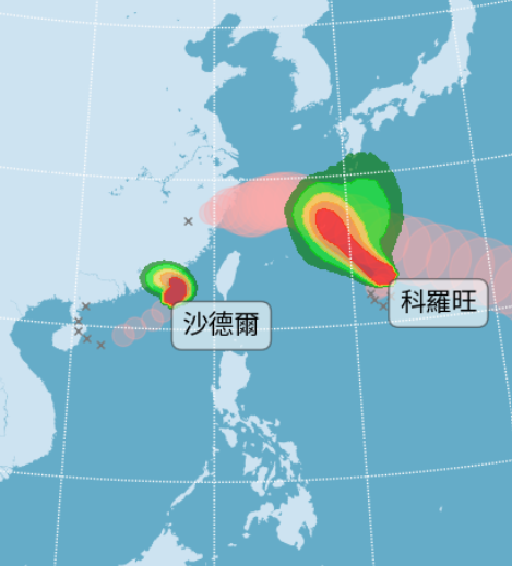 北半球罕見6颱共舞!沙德爾颱風靠近「雨連炸3天」,直到這天才轉晴 北半球罕見6颱共舞!沙德爾颱風靠近「雨連炸3天」,直到這天才轉晴
