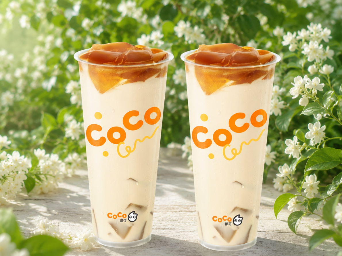 CoCo茉香凍奶綠買一送一!2杯只要60元