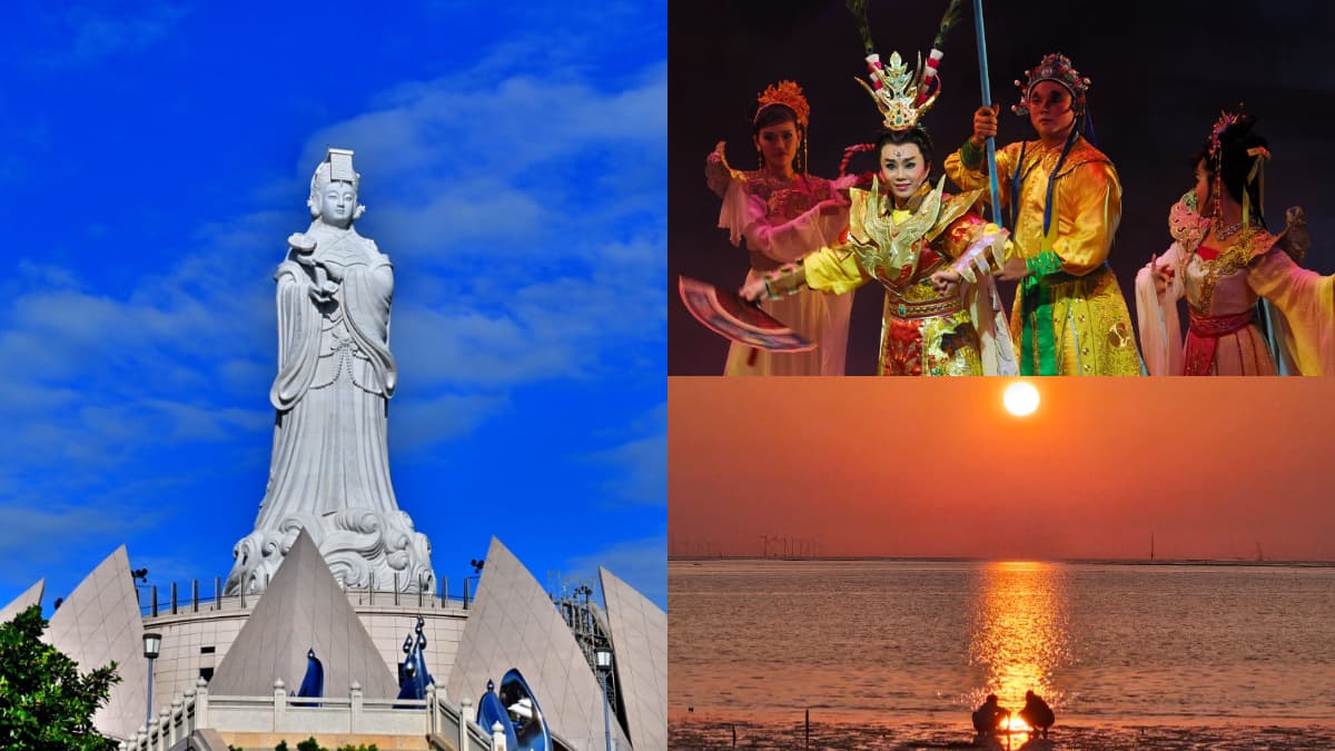 全台最高媽祖完工!53.6公尺大安港媽祖亮相,台中海線景點、嗨安祭一次玩