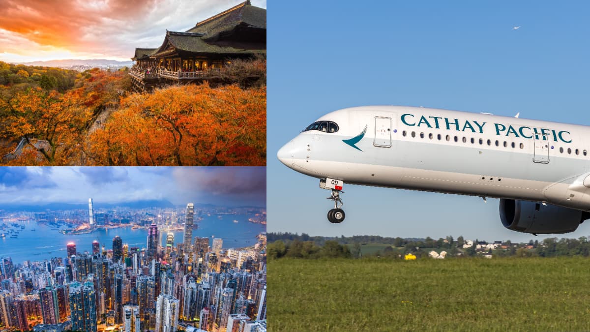 9月國泰航空機票優惠!香港888元、日本6,888元限量開搶,全航線8折起