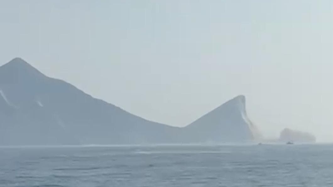 宜蘭龜山島「龜首崩塌照」網路瘋傳!東北角風管處:部分崩落