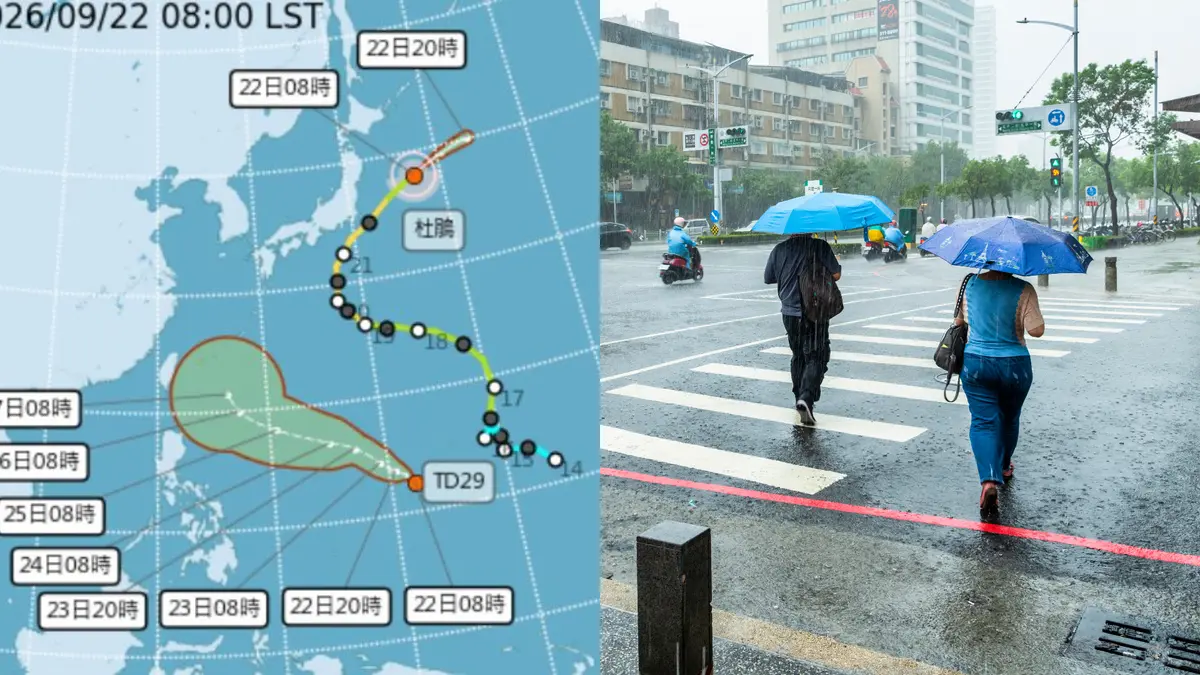 舒力基颱風最快明生成！「３預測路徑曝」恐侵襲台灣，今南台灣防大雨