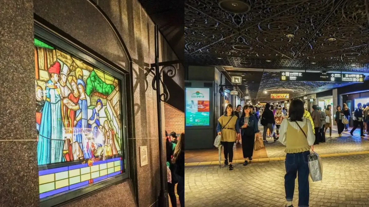 福岡必逛「歐風」天神地下街！150間店串聯百貨，再吃牛腸鍋、生馬肉、活烏賊