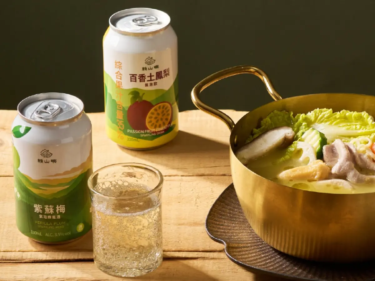 免費送果香氣泡飲