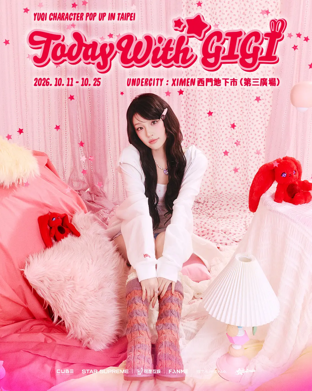 YUQI CHARACTER POP-UP [TODAY WITH GIGI] IN TAIPEI