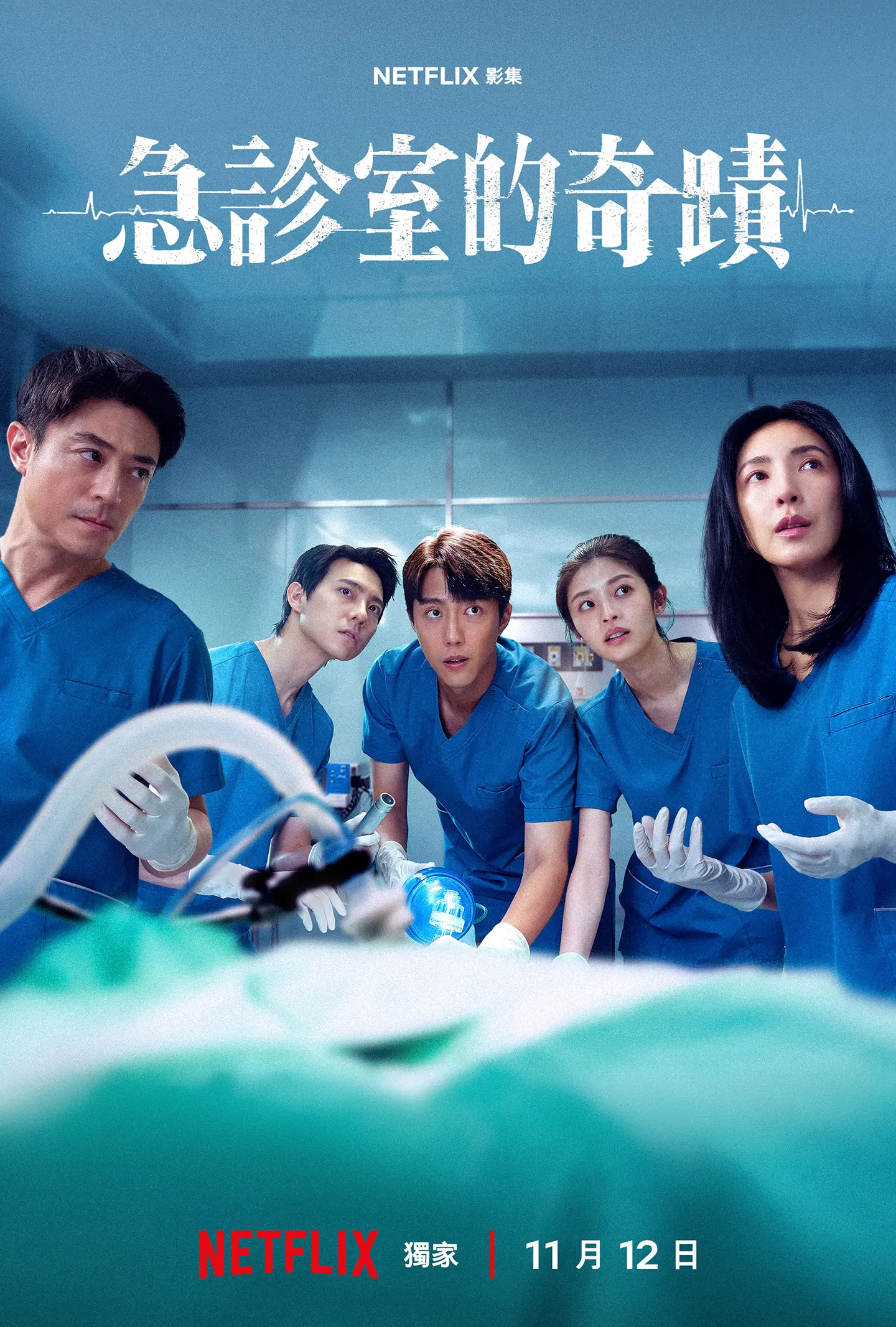 台灣醫療劇回來了！《急診室的奇蹟》６亮點：《火神》團隊＋霍建華、楊謹華主演