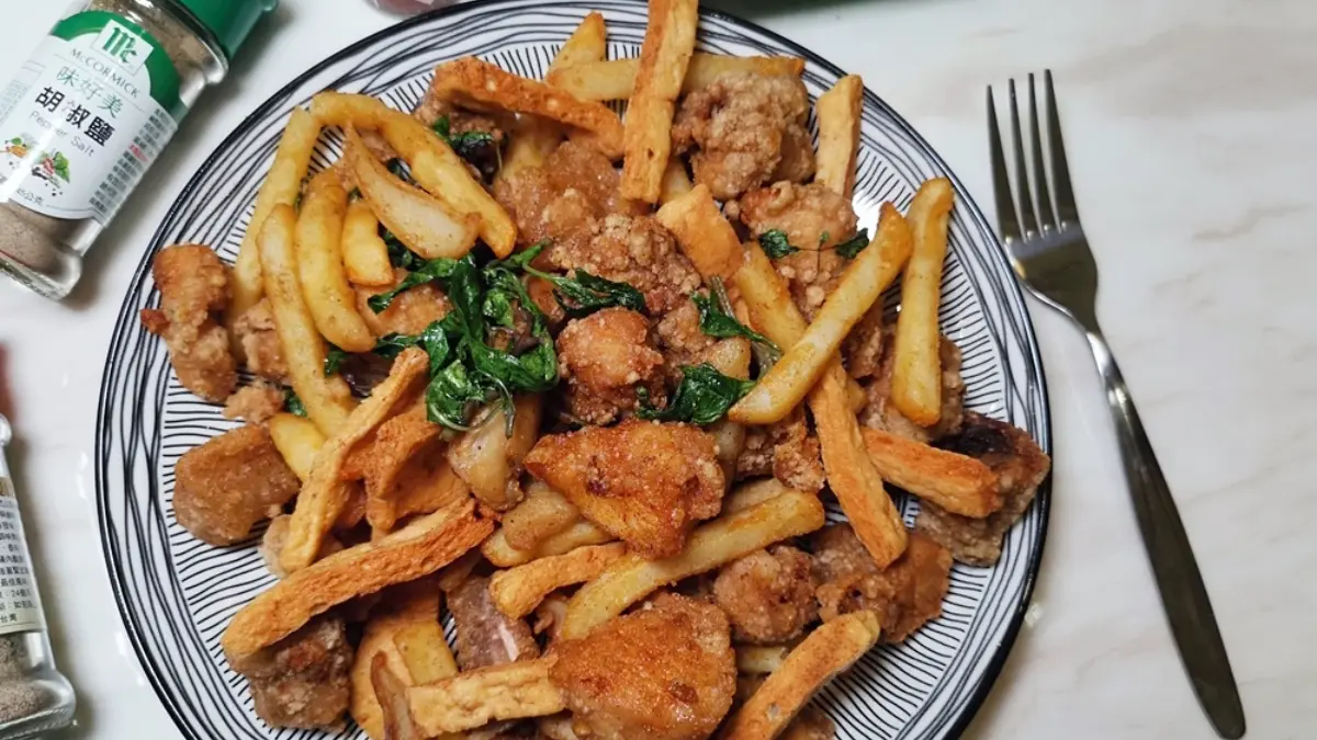 小丸子塩酥雞
