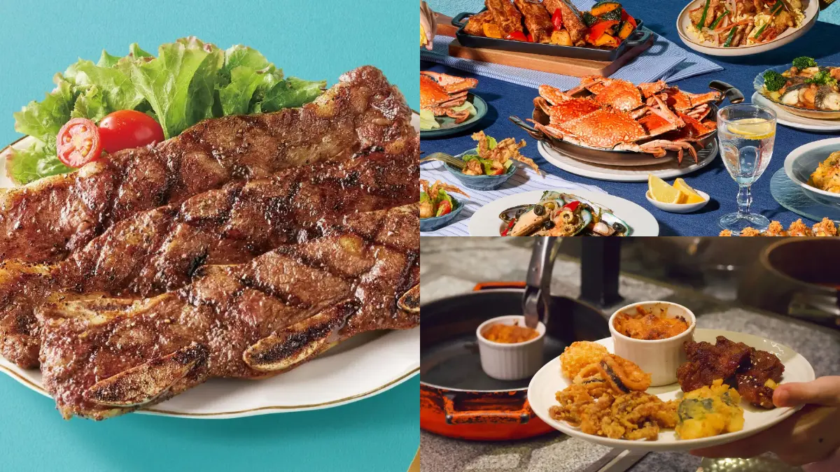 饗食天堂漲價倒數!buffet控快衝台南、高雄這3間店,加碼螃蟹+牛小排吃到飽