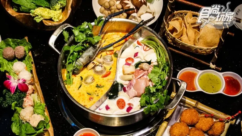 【新開店】泰拳蝦餅、煙花豆腐！ 泰式鍋物店主打「叢林風」