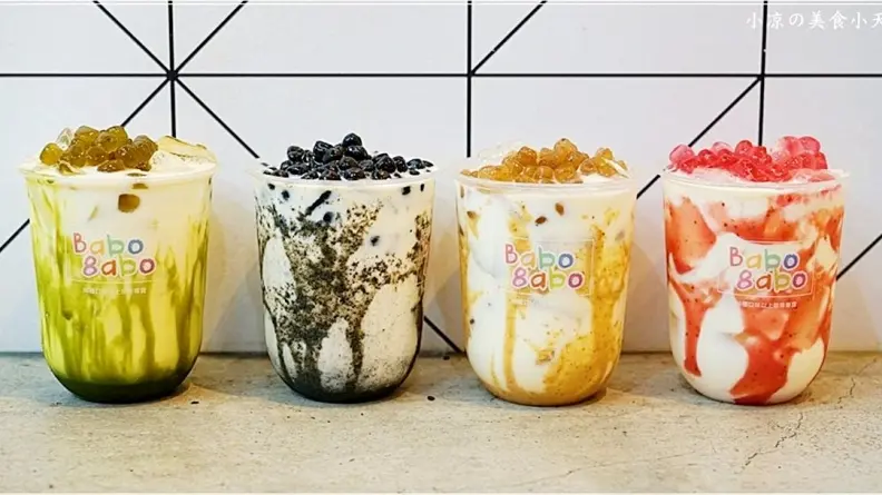 【新開店】虎紋算什麼！超浮誇「彩色琉璃紋」珍奶36種風味  花生、草莓珍珠好狂啊