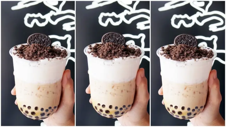 這是甜點吧！手搖飲最新力作「Oreo+黑糖珍珠+奶霜」首4日嘗鮮價
