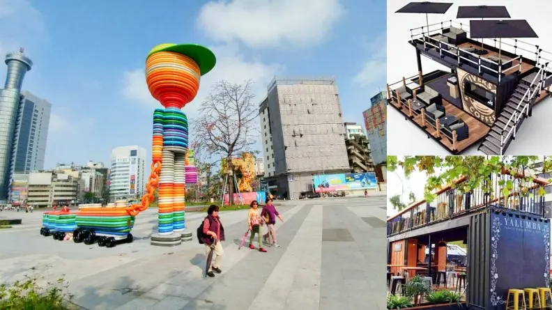 貨櫃市集又一個？預計暑假開幕「Taichung EKI 台中駅」台鐵局：擅自招租、未屬實