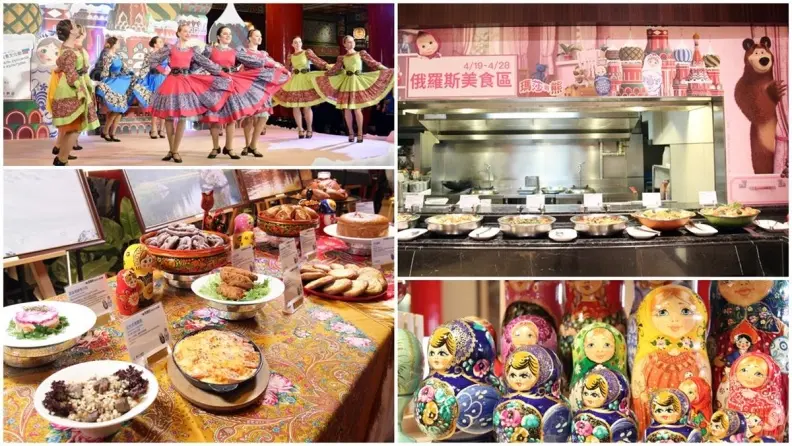  戰鬥民族吃什麼！飯店Buffet「俄羅斯美食吃到飽」燉鹿肉、烤大餅上桌
