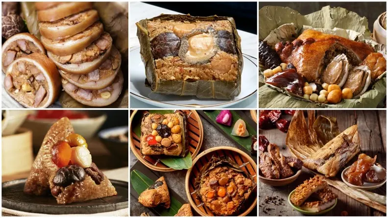 2019端午節粽子們出列！集結18間飯店「創意粽、經典粽」豬腳、烤鴨入餡