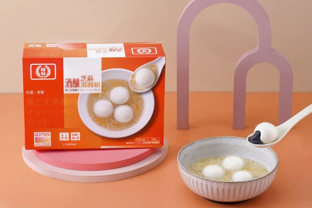 桂冠也推拉麵？超狂聯名「山頭火拉麵」開嗑，再嘗最暖UNIQLO酒釀芝麻湯圓
