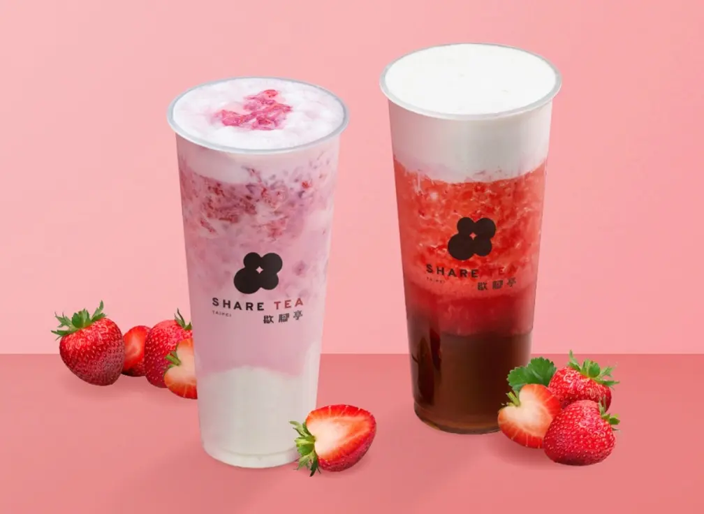 草莓季買一送一喝爆！７間手搖飲新品優惠包：清原、珍煮丹、再睡五分鐘