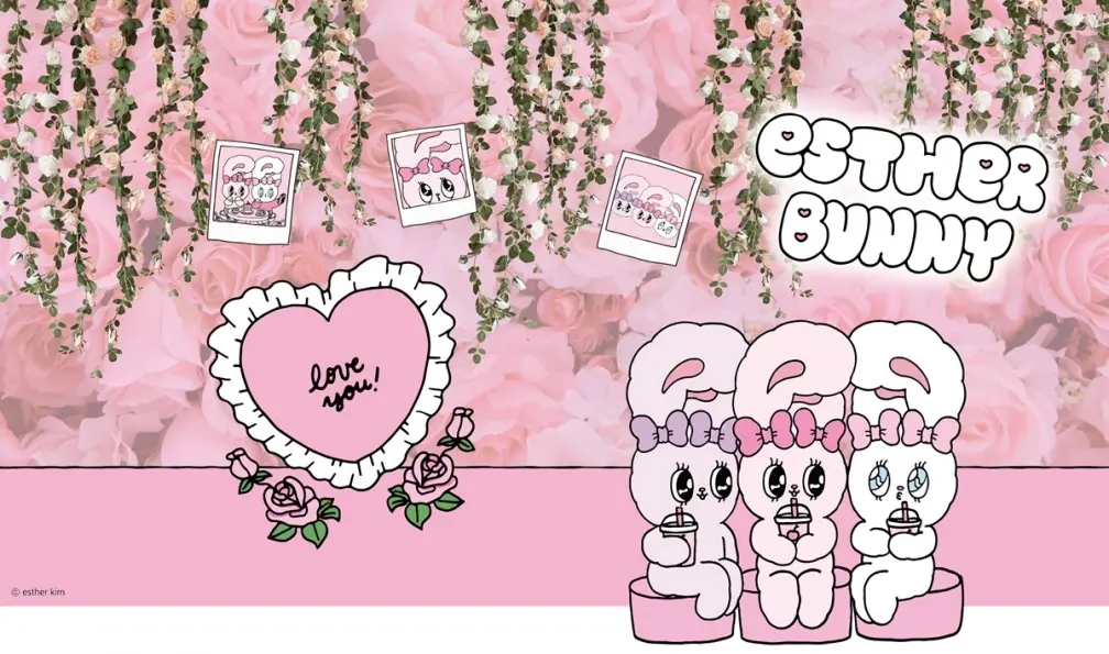 韓國最粉嫩兔兔登台!「Esther Bunny艾絲樂小兔限定店」1.8公尺巨型公仔先打卡 韓國最粉嫩兔兔登台!「Esther Bunny艾絲樂小兔限定店」1.8公尺巨型公仔先打卡