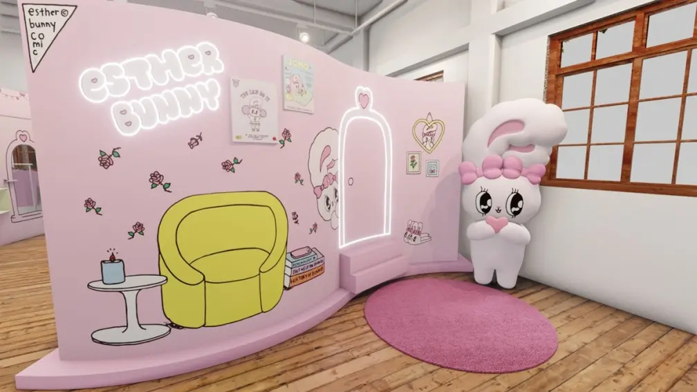 韓國最粉嫩兔兔登台!「Esther Bunny艾絲樂小兔限定店」1.8公尺巨型公仔先打卡 韓國最粉嫩兔兔登台!「Esther Bunny艾絲樂小兔限定店」1.8公尺巨型公仔先打卡