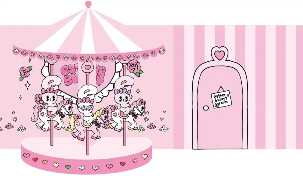 韓國最粉嫩兔兔登台!「Esther Bunny艾絲樂小兔限定店」1.8公尺巨型公仔先打卡 韓國最粉嫩兔兔登台!「Esther Bunny艾絲樂小兔限定店」1.8公尺巨型公仔先打卡