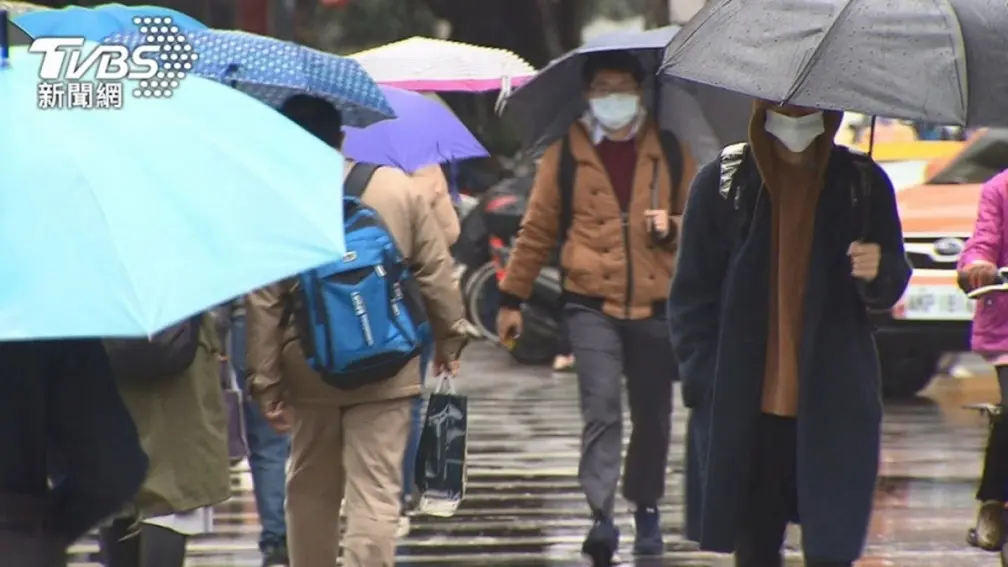 １張圖看跨年天氣！「３大降雨熱區」曝，元旦連假恐天天濕冷