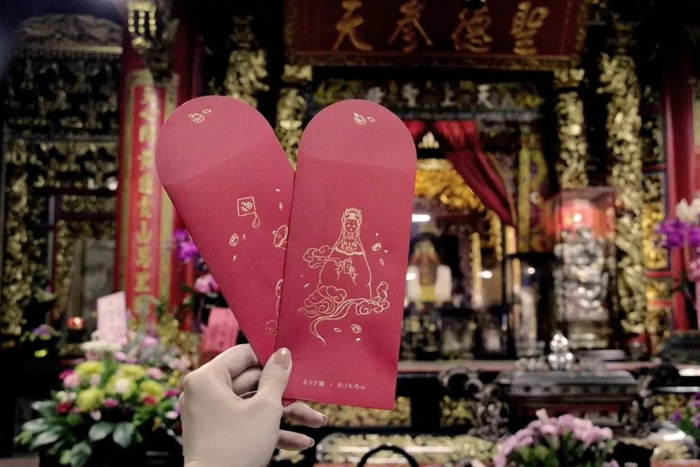 天降紅包喝手搖！茶湯會ｘ白沙屯媽祖「女神」聯名，拿保庇紅包、QQ新飲品