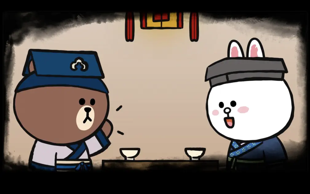 熊大、兔兔粉快搶！LINE FRIENDS攜手故宮推最狂AR繪本，穿越古代情節超浪漫