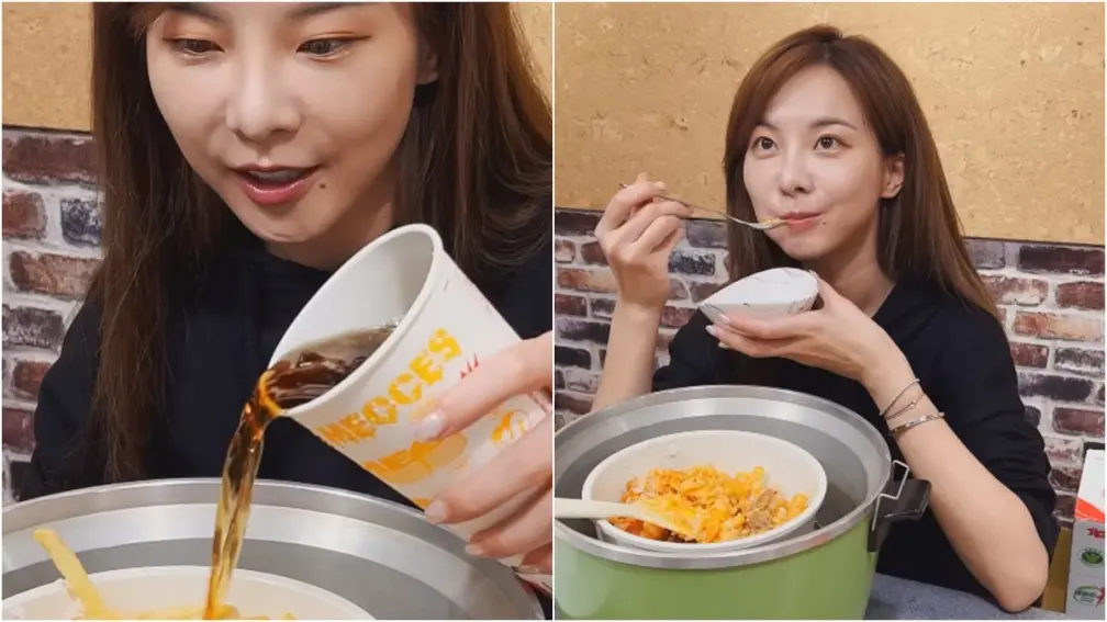 麥當勞套餐做成燉飯能吃嗎?網紅女神實測試吃超驚豔,網友:像糖醋排骨 麥當勞套餐做成燉飯能吃嗎?網紅女神實測試吃超驚豔,網友:像糖醋排骨