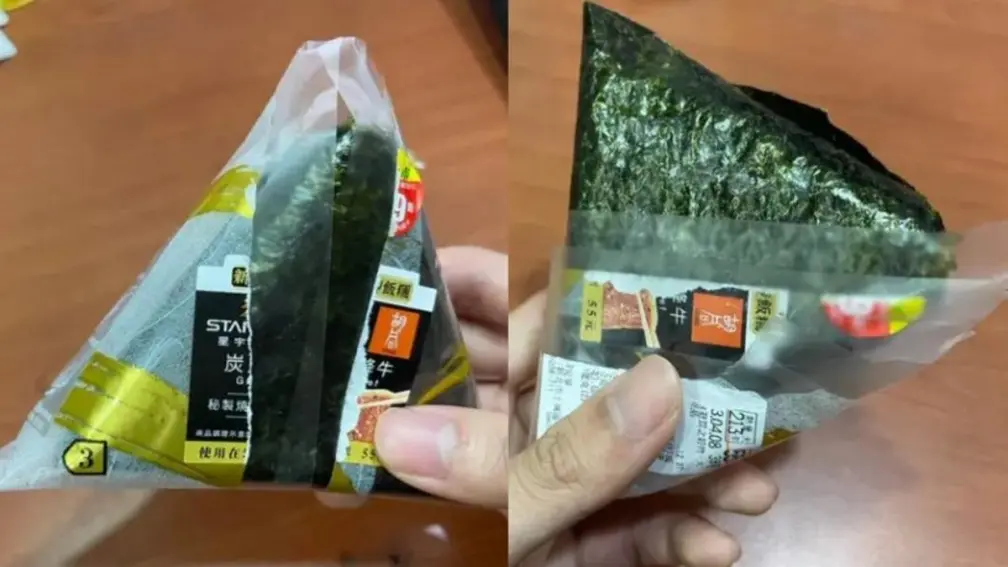 手殘族有救了!網友揭超商御飯糰包裝祕密,小巧思設計好拆不卡卡 手殘族有救了!網友揭超商御飯糰包裝祕密,小巧思設計好拆不卡卡