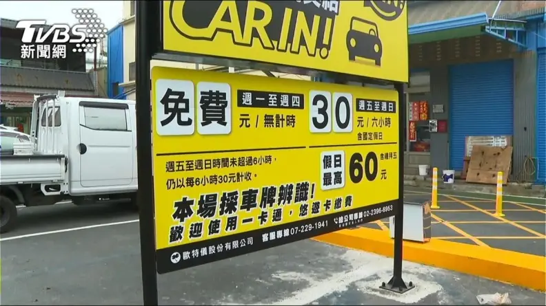 超佛心停車場！平日全天免費、週末假日上限60元，網友：停到賺到