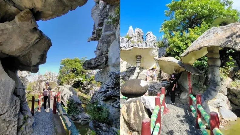 全台最大「寺廟主題公園」在這！破6000坪宛如大型迷宮，免費美拍彩虹彎橋