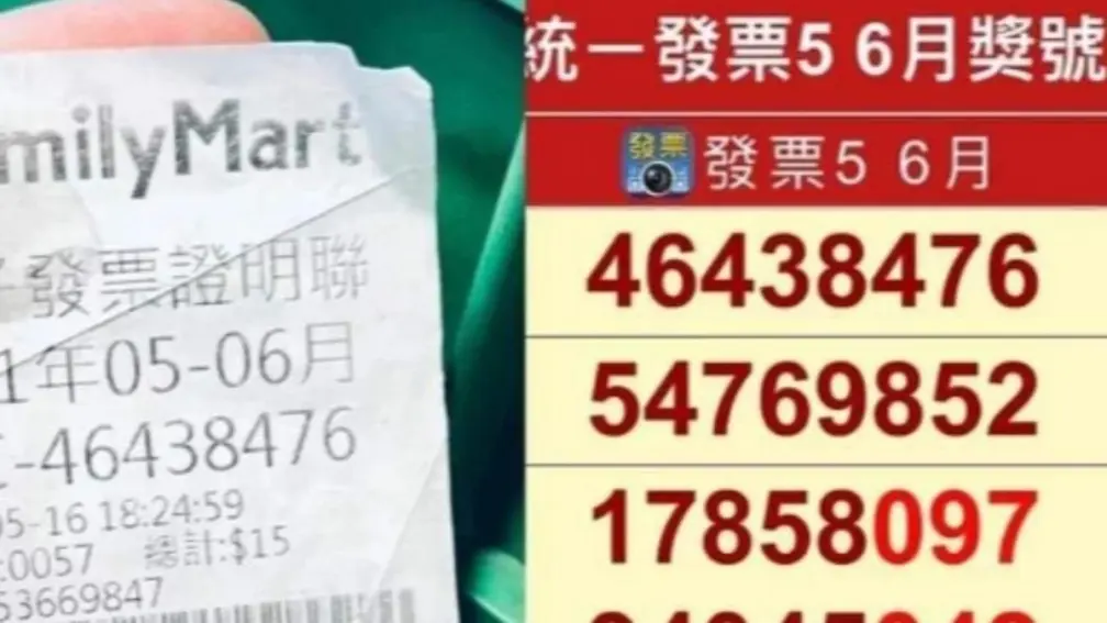 他爽曬15元發票中千萬獎金，下秒卻被現實打臉！網友歎惜：廢紙１張