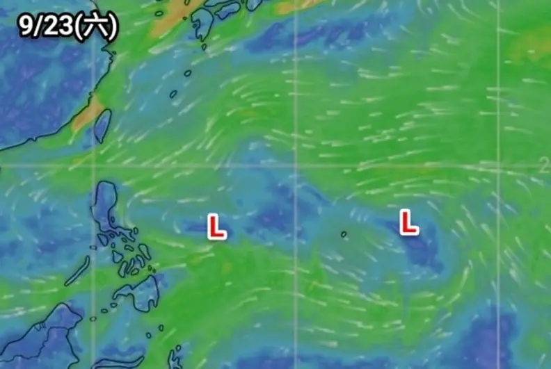 「颱風窩」逐漸形成,中秋節撲台?午後雨區擴大,連2天雷雨 「颱風窩」逐漸形成,中秋節撲台?午後雨區擴大,連2天雷雨