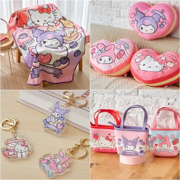 滿滿Hello Kitty！打卡夢幻三麗鷗遊樂園：旋轉木馬８大設施、超萌300款周邊
