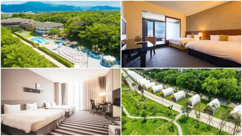 桃竹苗５家旅宿優惠！關西六福莊升等樓中樓房型、桃禧漫遊露營園區下殺４折