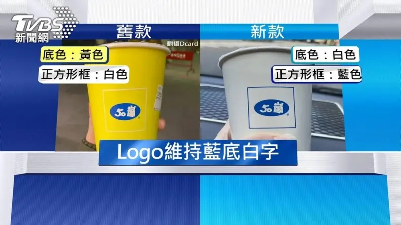 真的「藍白合」了!50嵐經典黃藍配走入歷史,業者親曝改包裝原因 真的「藍白合」了!50嵐經典黃藍配走入歷史,業者親曝改包裝原因