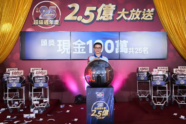 抽25個100萬現金！全聯週年慶推樂透卡賺8％回饋，300項商品買一送一