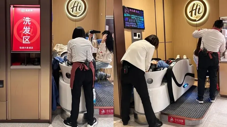 海底撈新服務＋１！吃完火鍋免費幫洗髮、吹頭，顧客嗨喊：根本女性福音