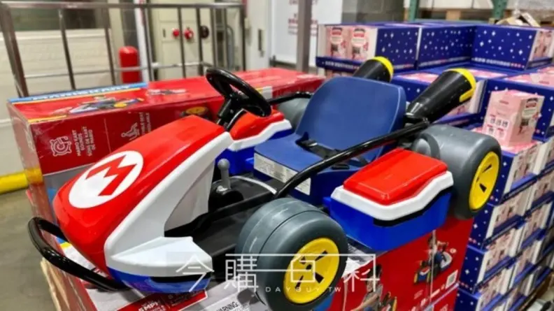 台灣便宜近4000元!好市多開賣「瑪利歐賽車」神還原,3段變速、時速8公里 台灣便宜近4000元!好市多開賣「瑪利歐賽車」神還原,3段變速、時速8公里