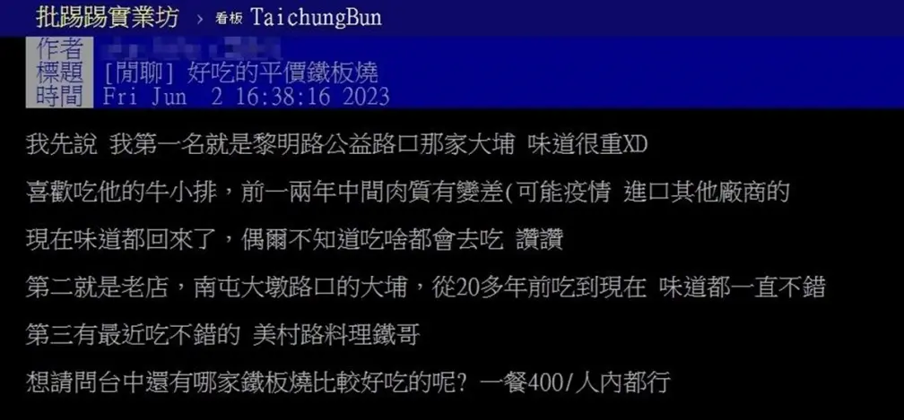 平價鐵板燒不只大埔！高CP值２夯店：不用200元炒菜吃到飽、還沒營業就排隊