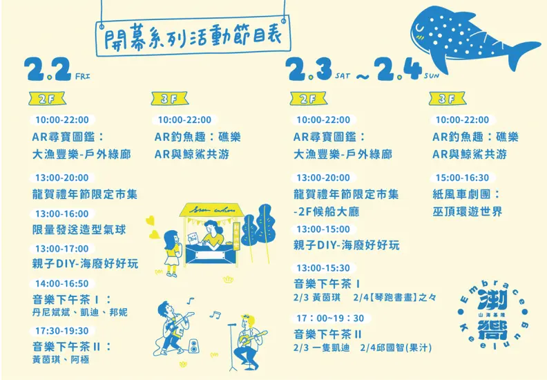 「最美海港商城」開幕了!7大餐飲、日系藥妝進駐,快閃3天免費市集快衝 「最美海港商城」開幕了!7大餐飲、日系藥妝進駐,快閃3天免費市集快衝