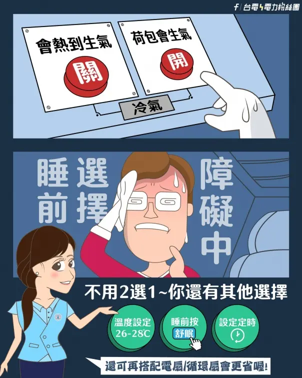 冷氣設定28度不如別開？內行人曝冷房效果２關鍵，台電加碼３招爽吹又省電