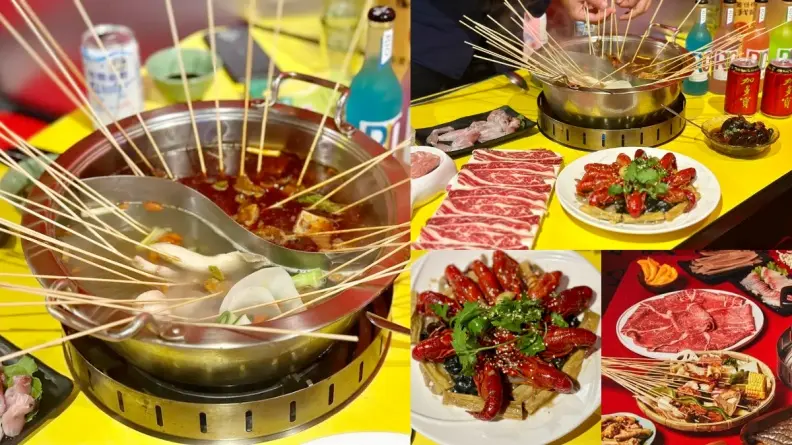 4.9星「串串火鍋」免費送20串！爽嗑滷牛筋、肥美鮑魚、泡椒牛肉，每串只要10元