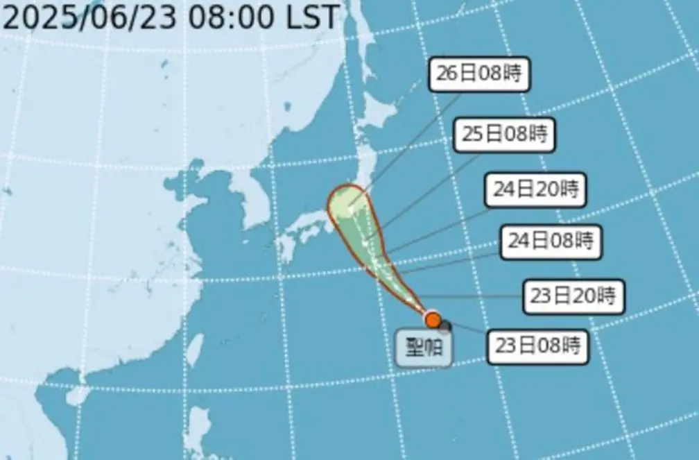 輕颱「聖帕」生成了！颱風最新路徑、強度曝光，氣象專家：可能有雙颱