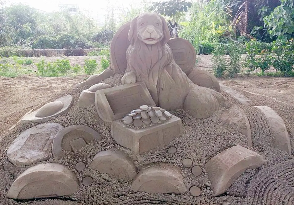 全球唯一！免日曬萌狗沙雕展開幕免費入園