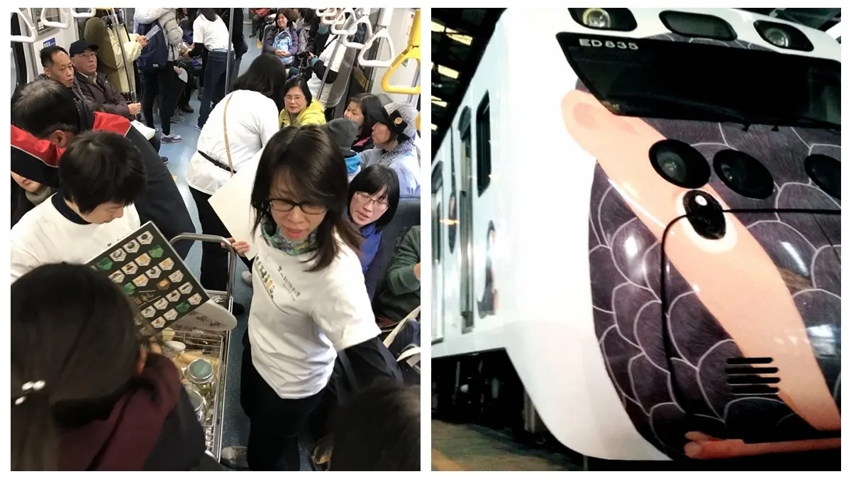 超萌生態列車  8大彩繪動物任你拍