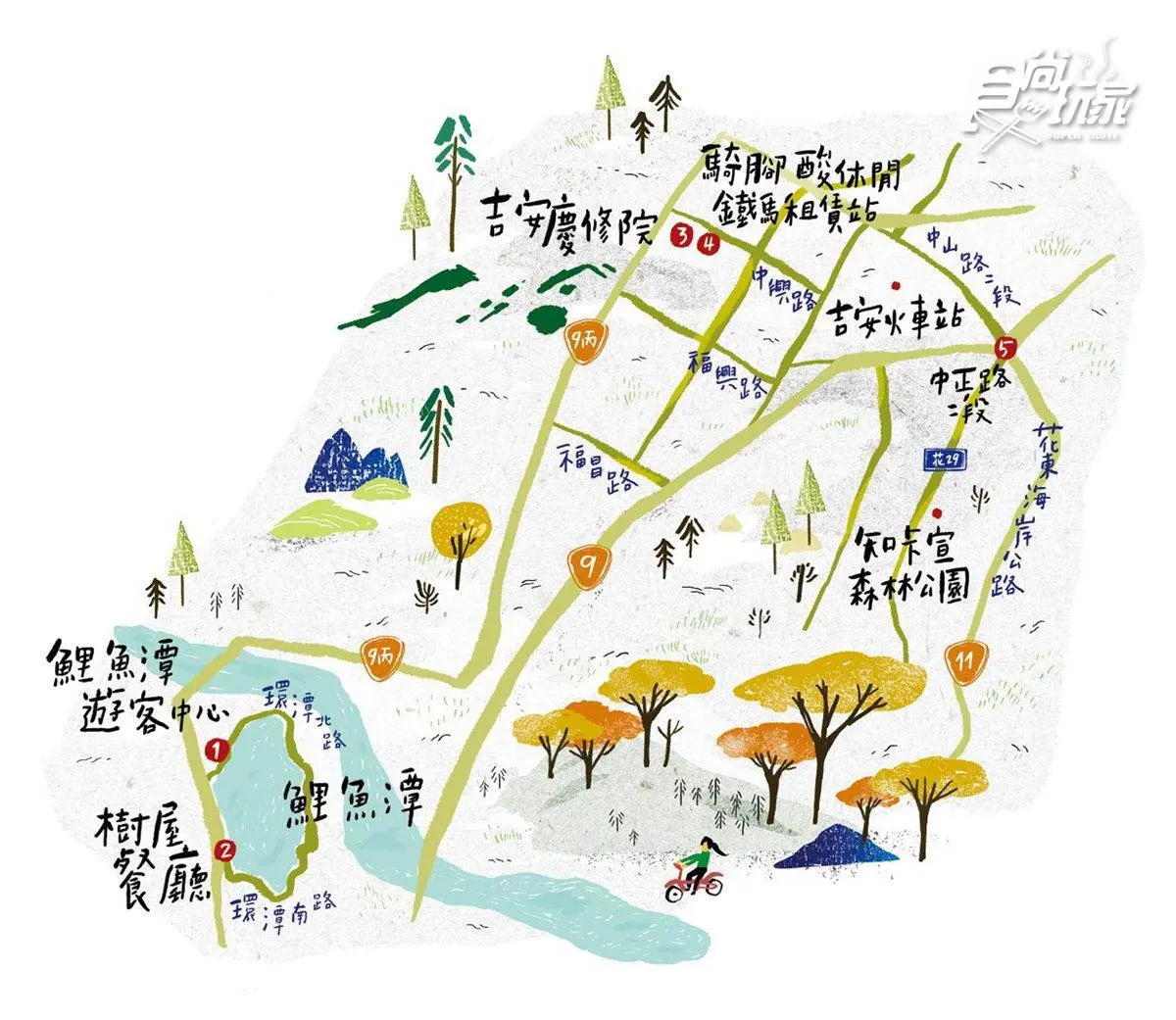 【春假怎麼玩】東岸鐵馬一日遊!驚吃情人的眼淚、山豬火鍋、部落天婦羅 【春假怎麼玩】東岸鐵馬一日遊!驚吃情人的眼淚、山豬火鍋、部落天婦羅