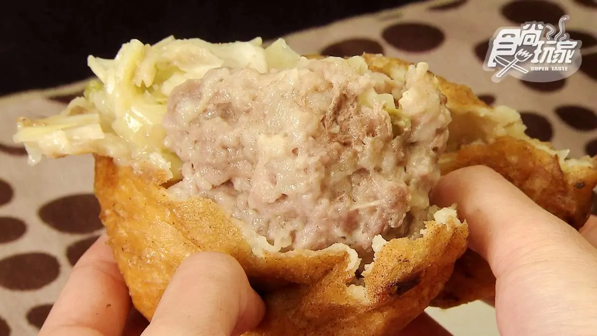 「爆炸壘球餡餅」跟拳頭一樣大！皮薄料超多