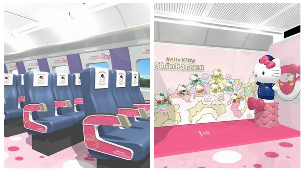 1日2班！Hello Kitty列車6月30日行駛  夢幻粉紅車廂超吸睛  