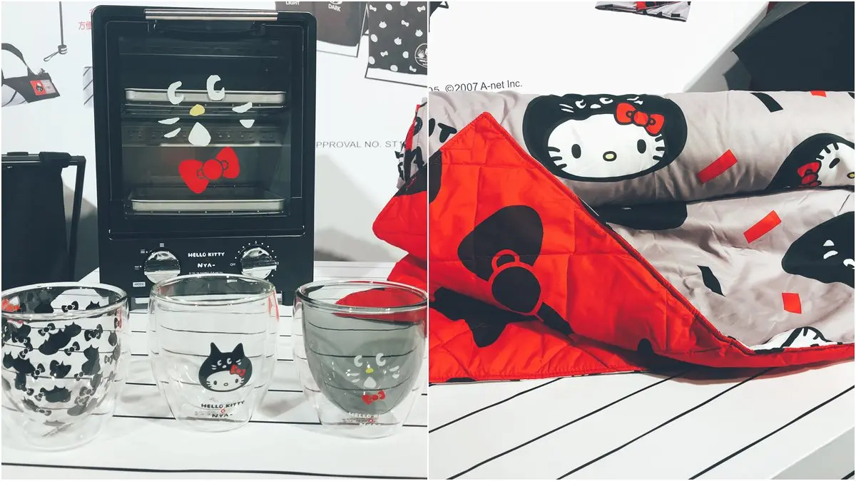真的好想要啊!「Hello kitty X Nya」兩大貓皇聯名只限台灣這家集得到! 真的好想要啊!「Hello kitty X Nya」兩大貓皇聯名只限台灣這家集得到!
