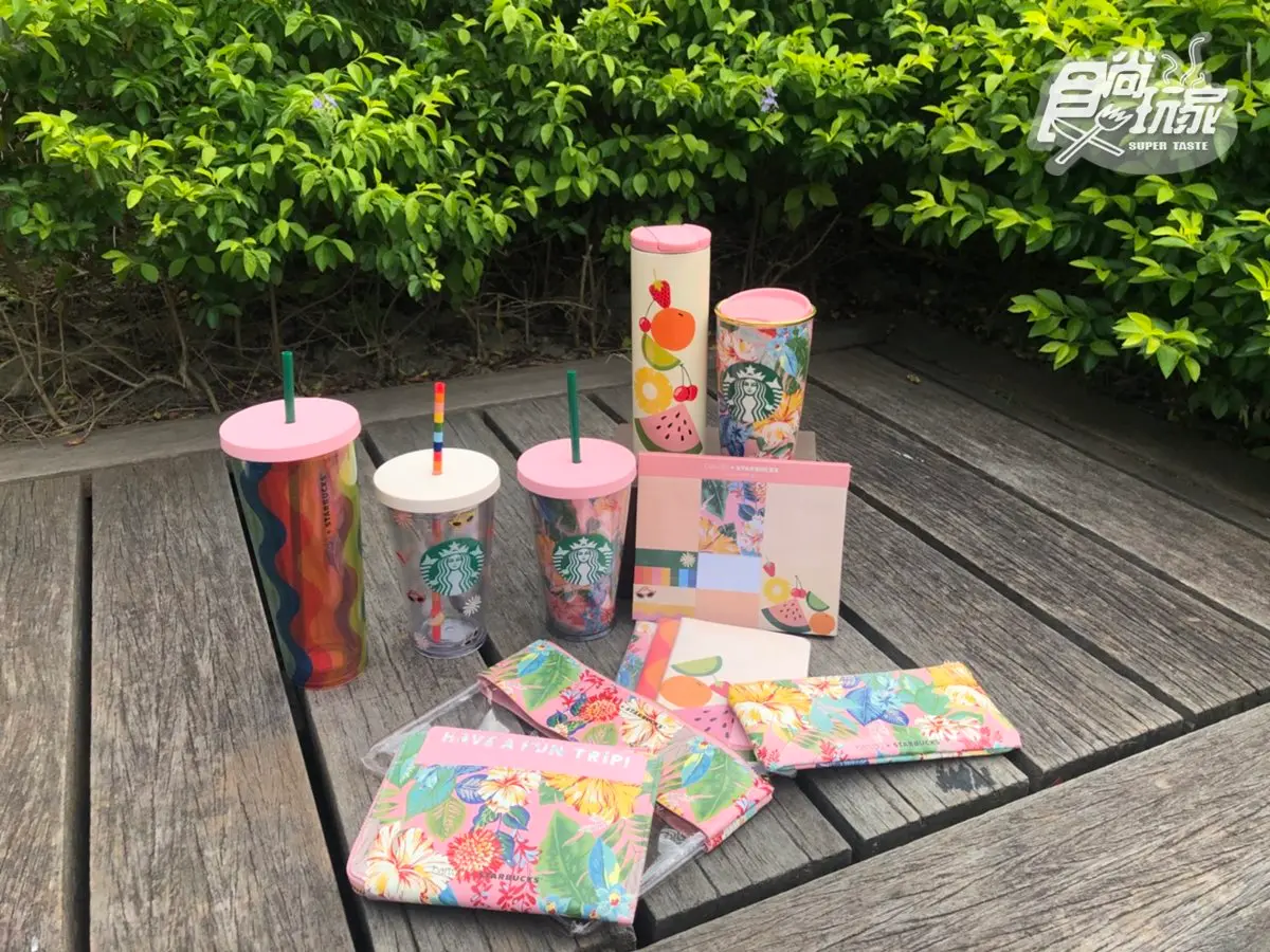 星巴克整個7月「買一送一」這樣拿！還有LA潮牌聯名11款粉嫩系雜貨